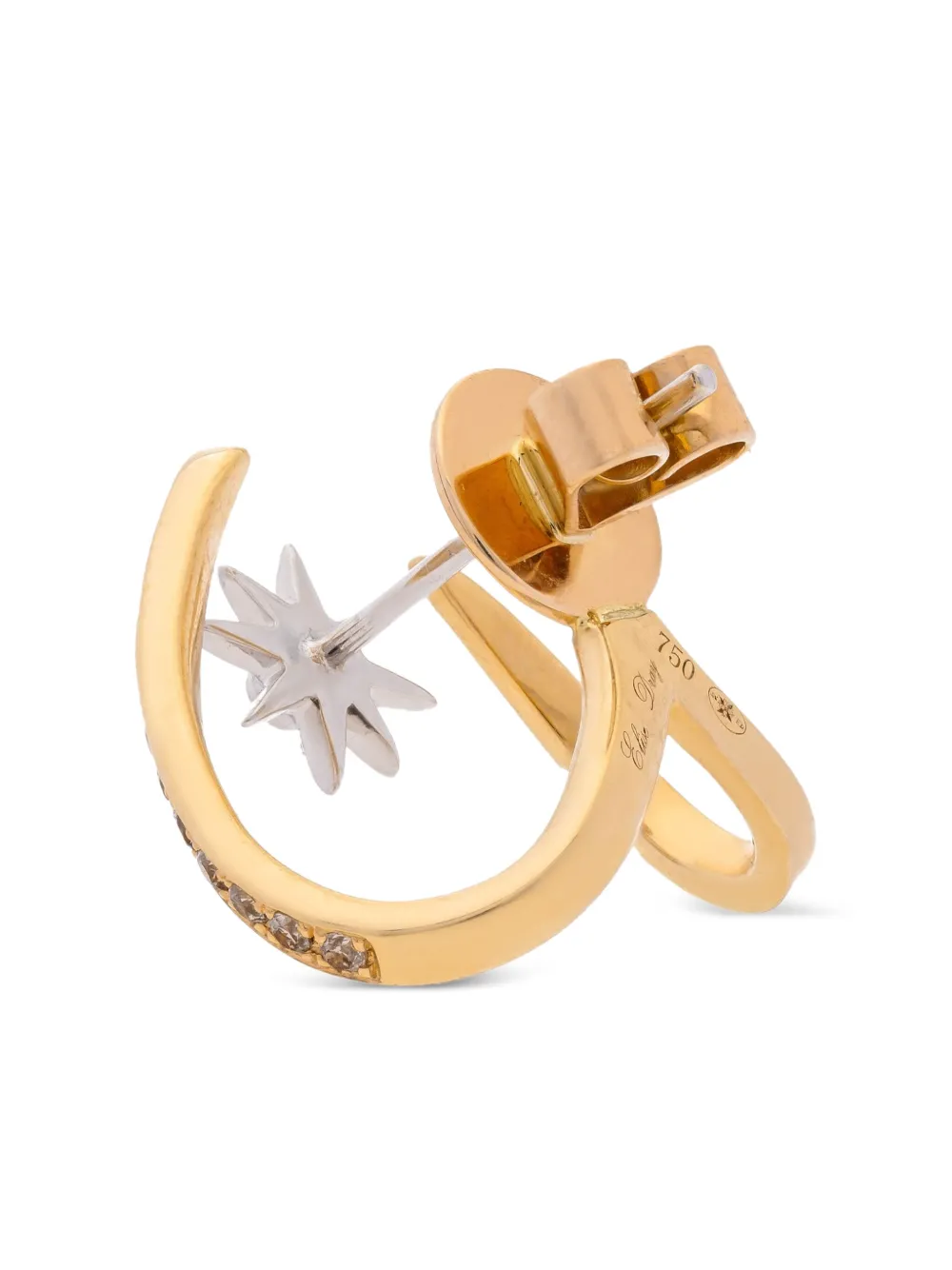 Серьга Griffes из желтого и белого золота с бриллиантами The Drays, серебяный
Серьга Griffes из желтого и белого золота с бриллиантами The Drays, серебяный