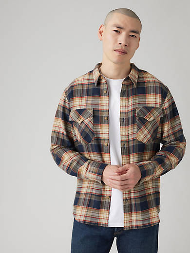 Рубашка свободного кроя в стиле вестерн Levi's, цвет Mer Plaid Navy Blazer - Multi-Color
Рубашка свободного кроя в стиле вестерн Levi's, цвет Mer Plaid Navy Blazer - Multi-Color