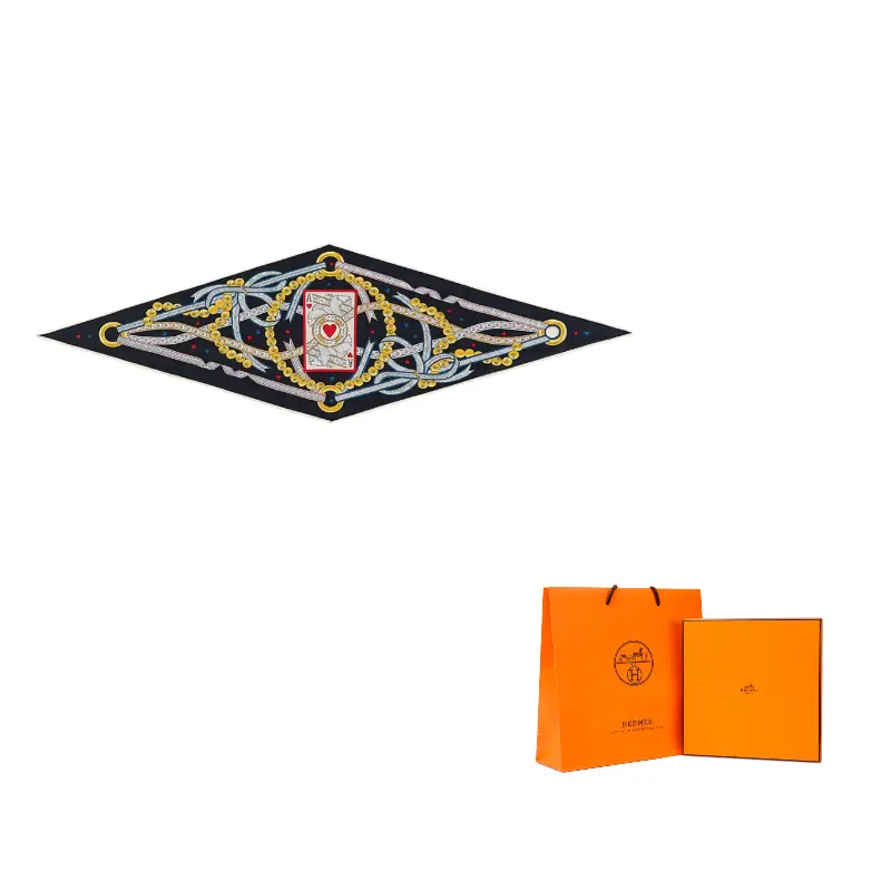 HERMES Шёлковый шарф женский, Black
HERMES Шёлковый шарф женский, Black