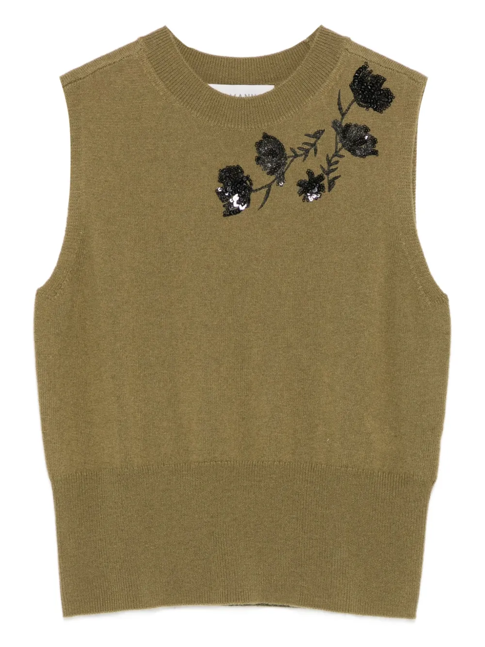 Топ с цветочной вышивкой ERMANNO FIRENZE, зеленый
Топ с цветочной вышивкой ERMANNO FIRENZE, зеленый