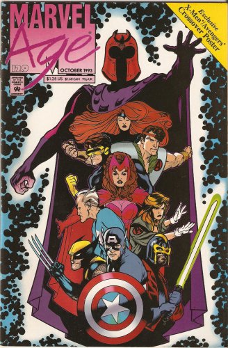 Marvel Age #129 October 1993 (Marvel Comics)
Marvel Age #129 October 1993 (Marvel Comics)