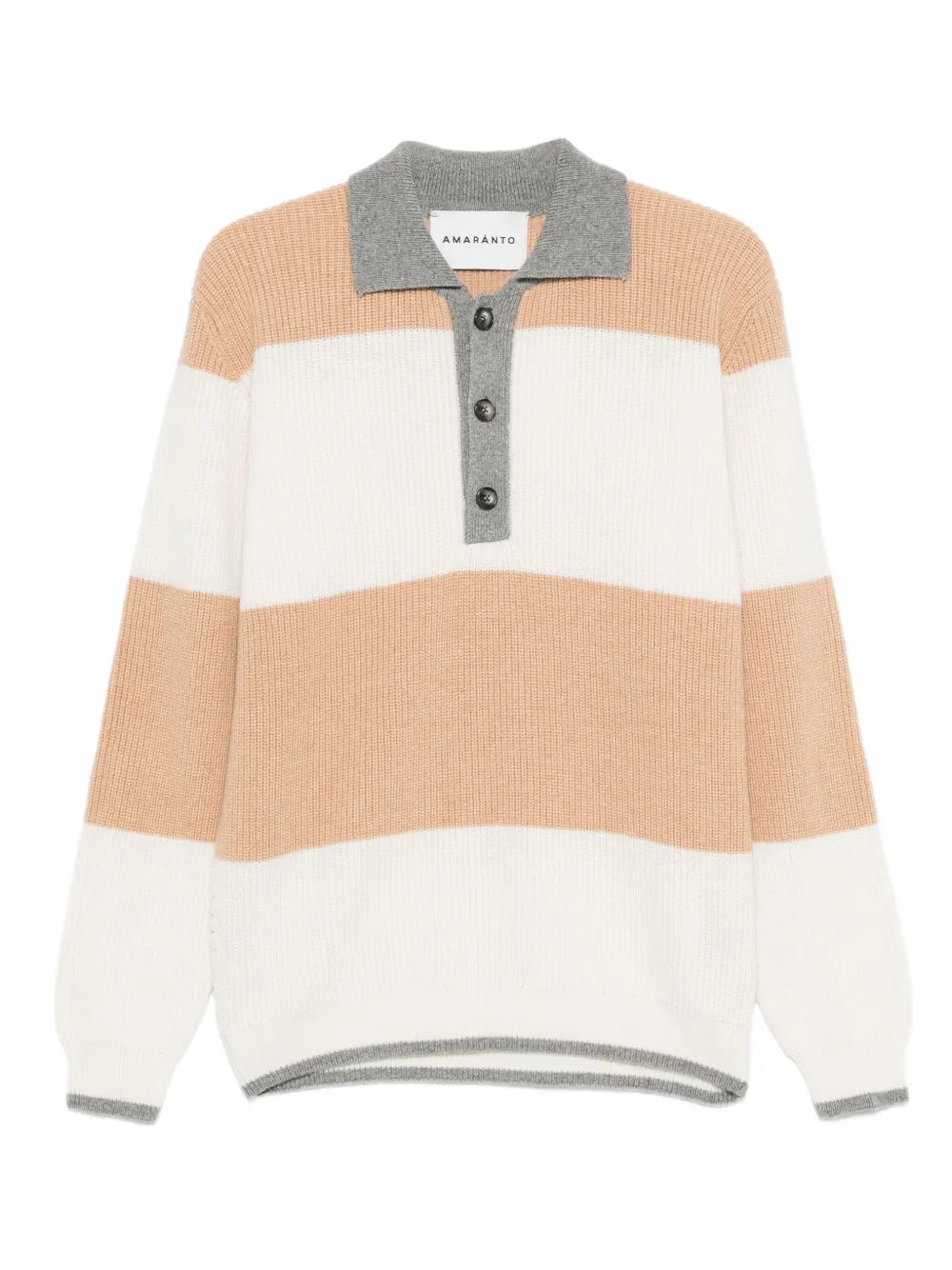 Рубашка поло в полоску Amaranto, нейтральный
Рубашка поло в полоску Amaranto, нейтральный