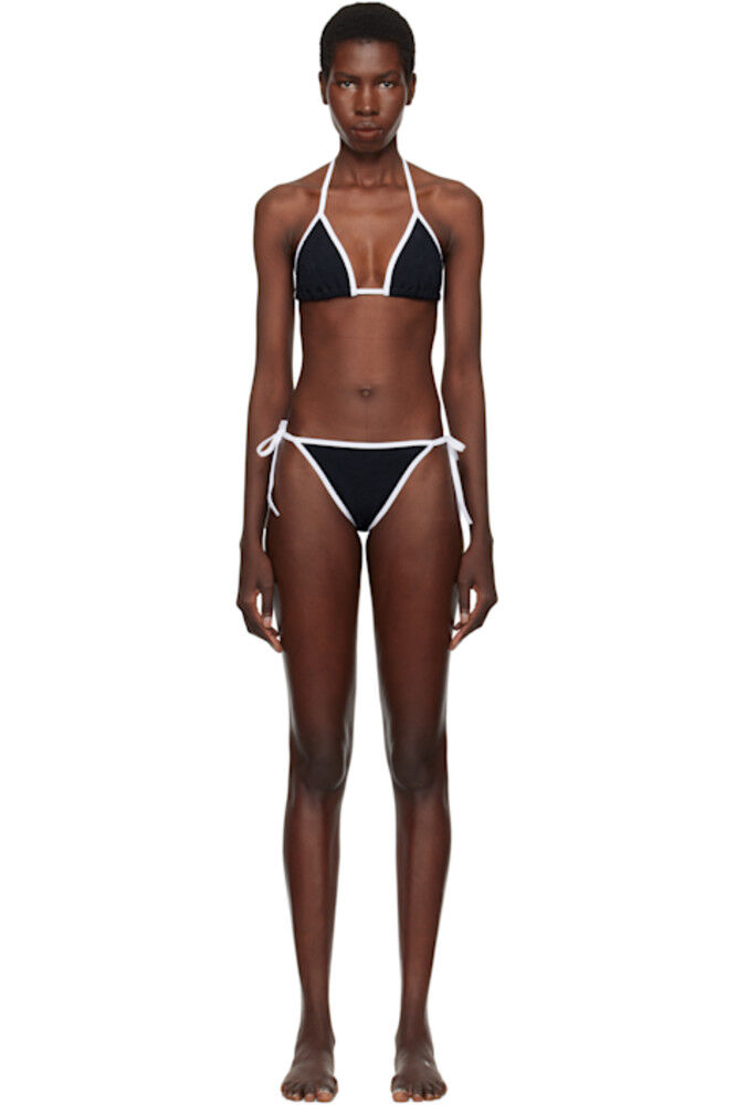 Черно-белое бикини Джины Hunza G
Черно-белое бикини Джины Hunza G