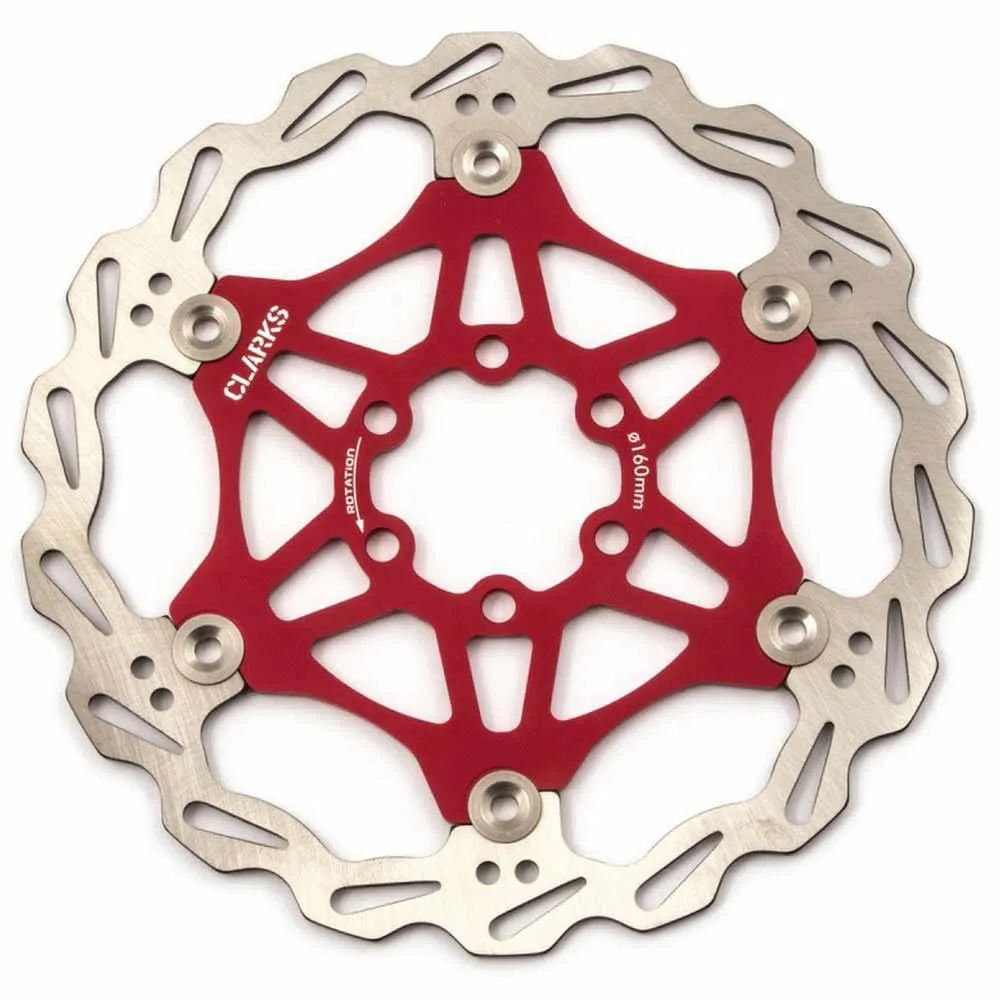 Тормозной диск Clarks CFR-06 6B, красный
Тормозной диск Clarks CFR-06 6B, красный