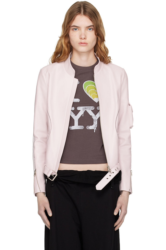 Кожаный радиусный моторный чехол Open Yy, розовый
Кожаный радиусный моторный чехол Open Yy, розовый