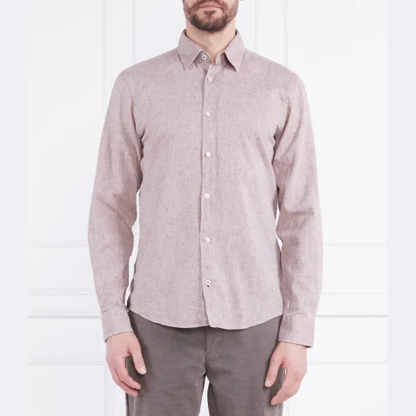 Hanson льняная рубашка классического кроя Joop!, коричневый
Hanson льняная рубашка классического кроя Joop!, коричневый