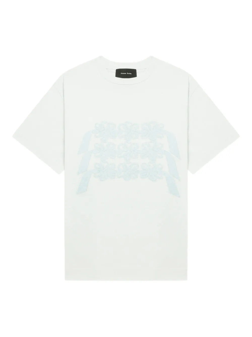 Футболка с цветочным принтом Simone Rocha, синий
Футболка с цветочным принтом Simone Rocha, синий