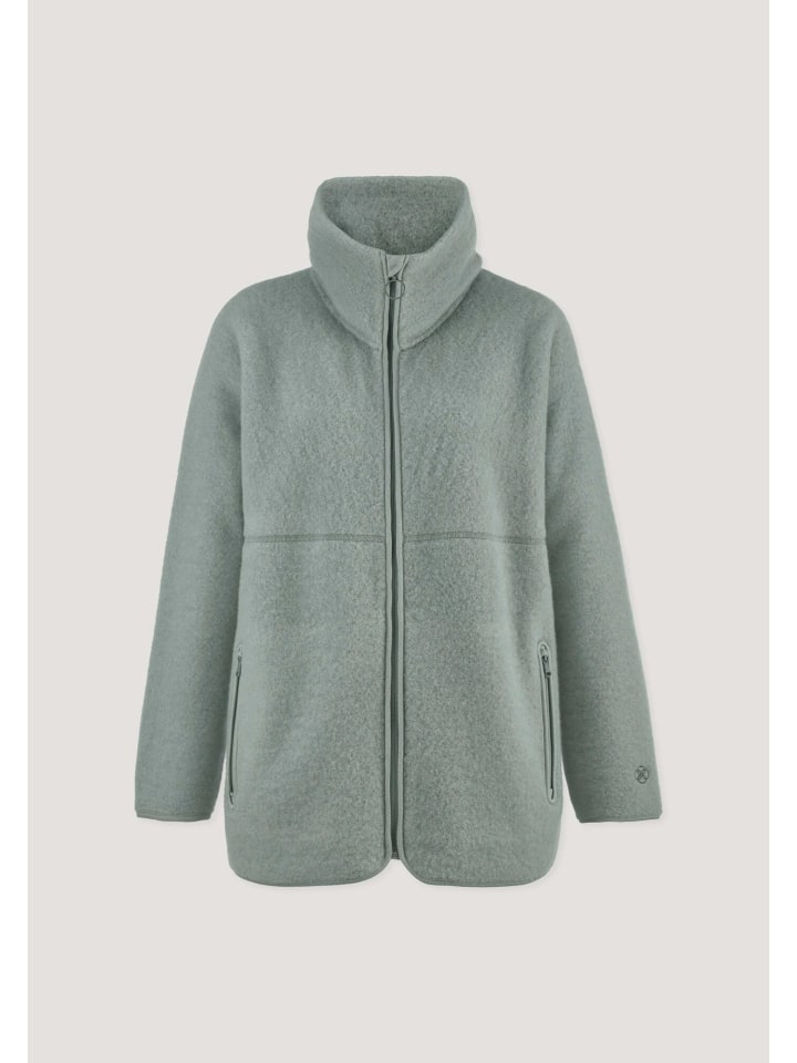 Hessnatur Куртка из шерстяного флиса матово-зеленого цвета
Hessnatur Куртка из шерстяного флиса матово-зеленого цвета