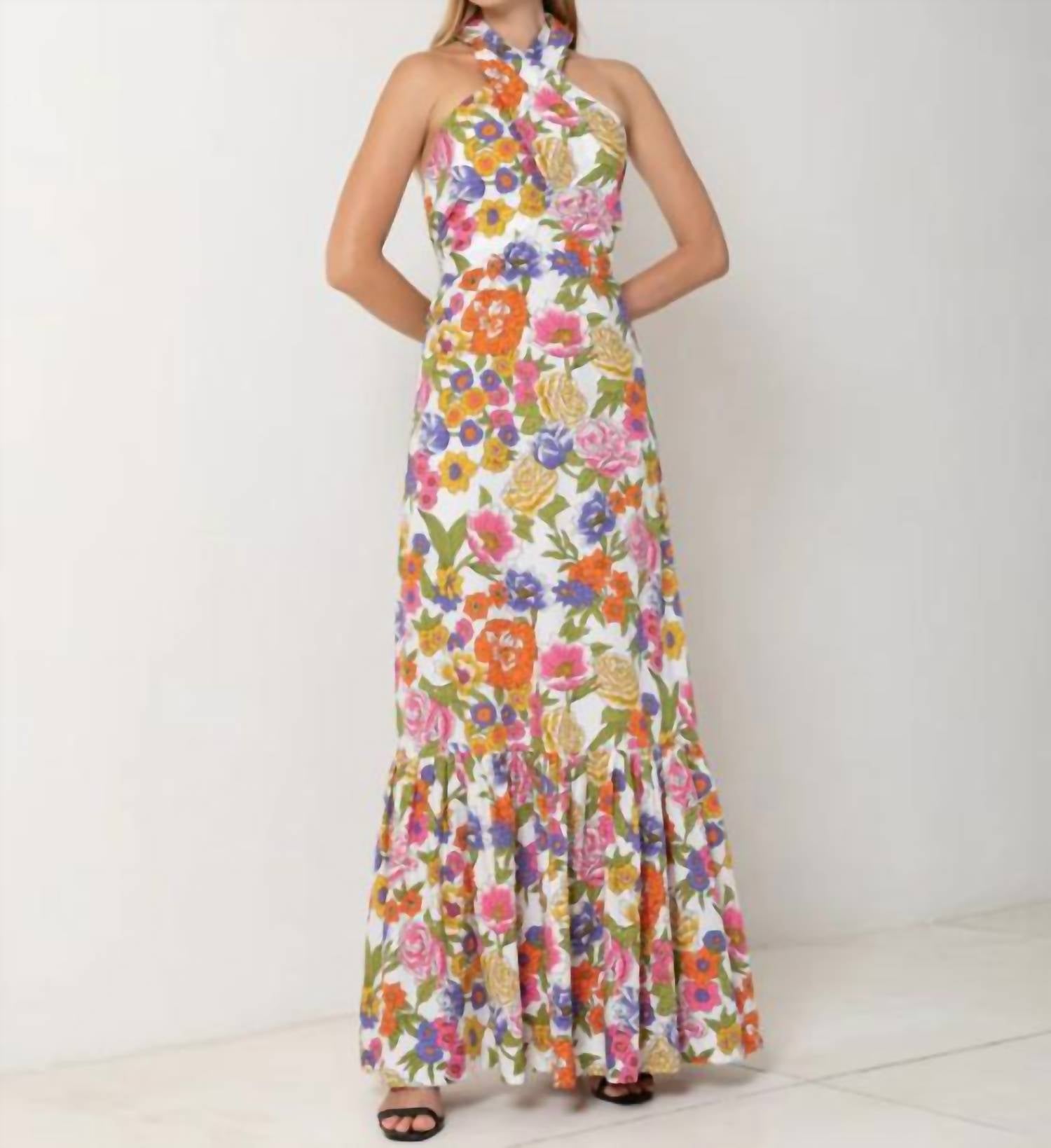 Платье макси Crossover Halter в весеннем цветочном стиле SWF, цвет spring floral
Платье макси Crossover Halter в весеннем цветочном стиле SWF, цвет spring floral