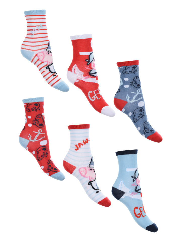 Носки Peppa Pig, разноцветный
Носки Peppa Pig, разноцветный