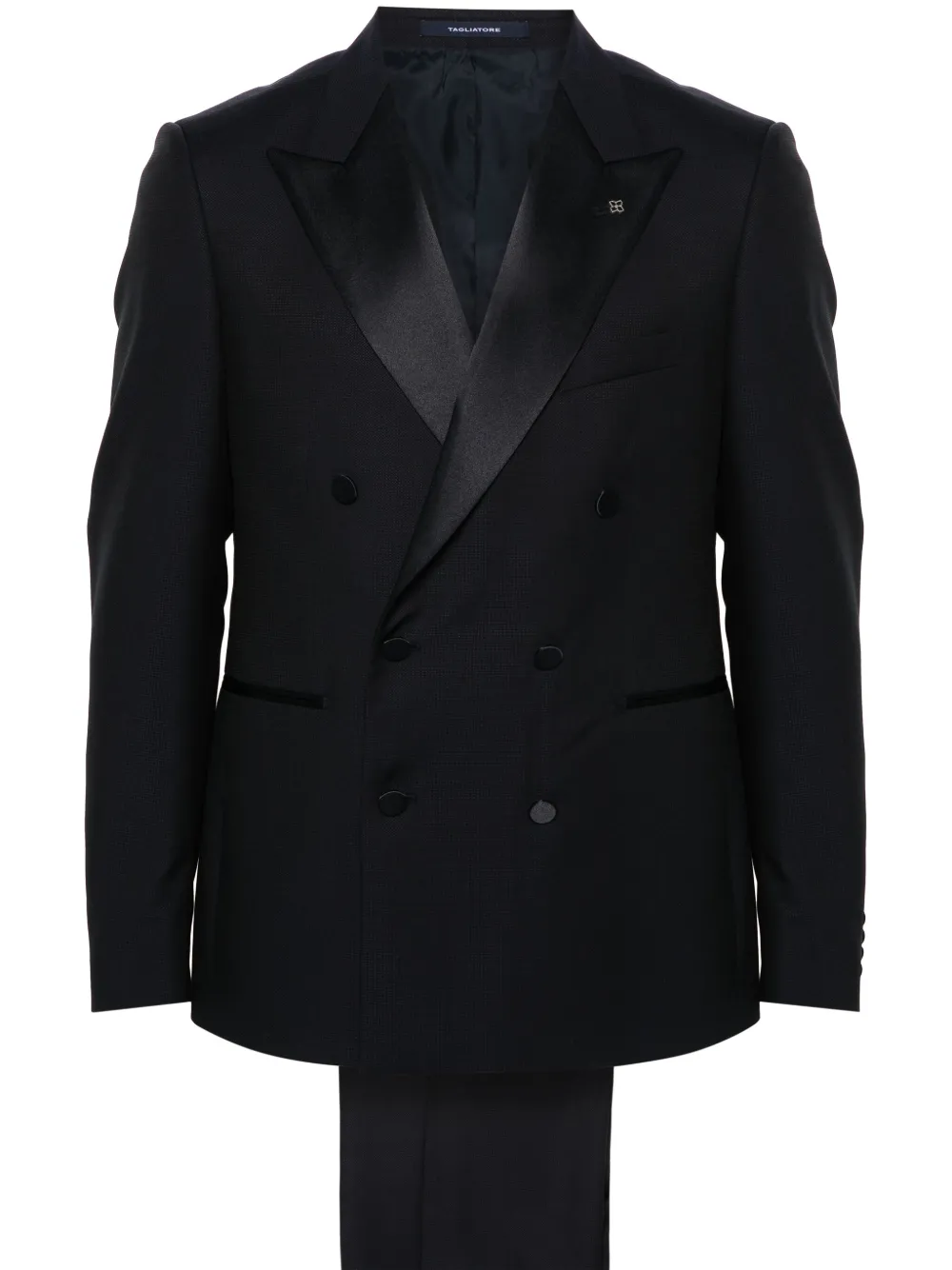 Костюм с однобортным пиджаком TAGLIATORE, черный
Костюм с однобортным пиджаком TAGLIATORE, черный