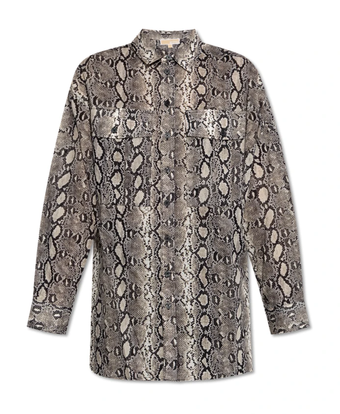 Рубашка с животным рисунком Michael Kors, серый
Рубашка с животным рисунком Michael Kors, серый