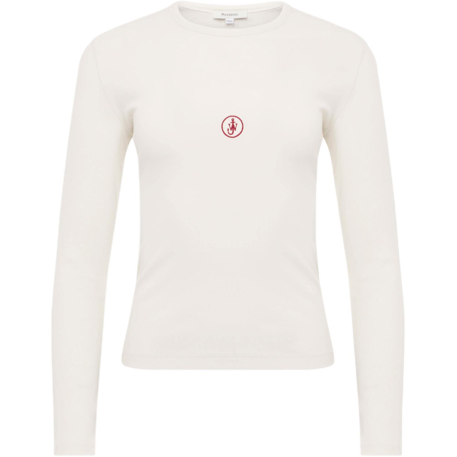 JW Anderson Топ Logo embroidered T shirt
JW Anderson Топ Logo embroidered T shirt