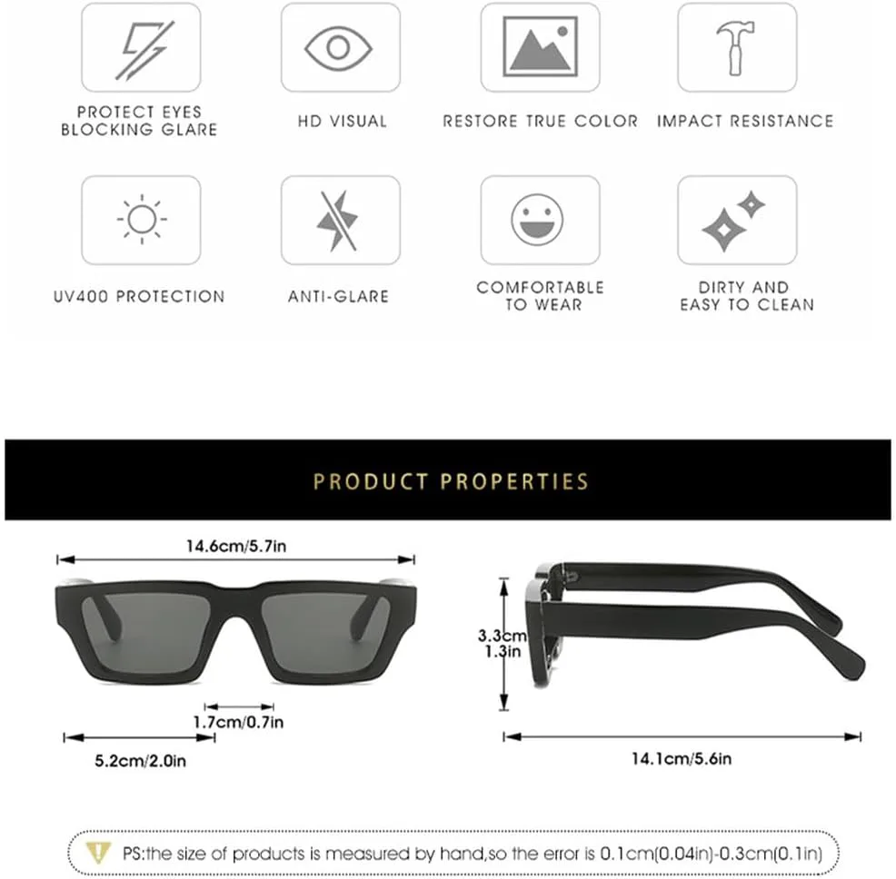 Классические солнцезащитные очки MUTYNE в стиле панк с маленькой оправой для женщин и мужчин. Модные роскошные солнцезащитные очки в винтажном стиле, Leopard Tea
Классические солнцезащитные очки MUTYNE в стиле панк с маленькой оправой для женщин и мужчин. Модные роскошные солнцезащитные очки в винтажном стиле, Leopard Tea