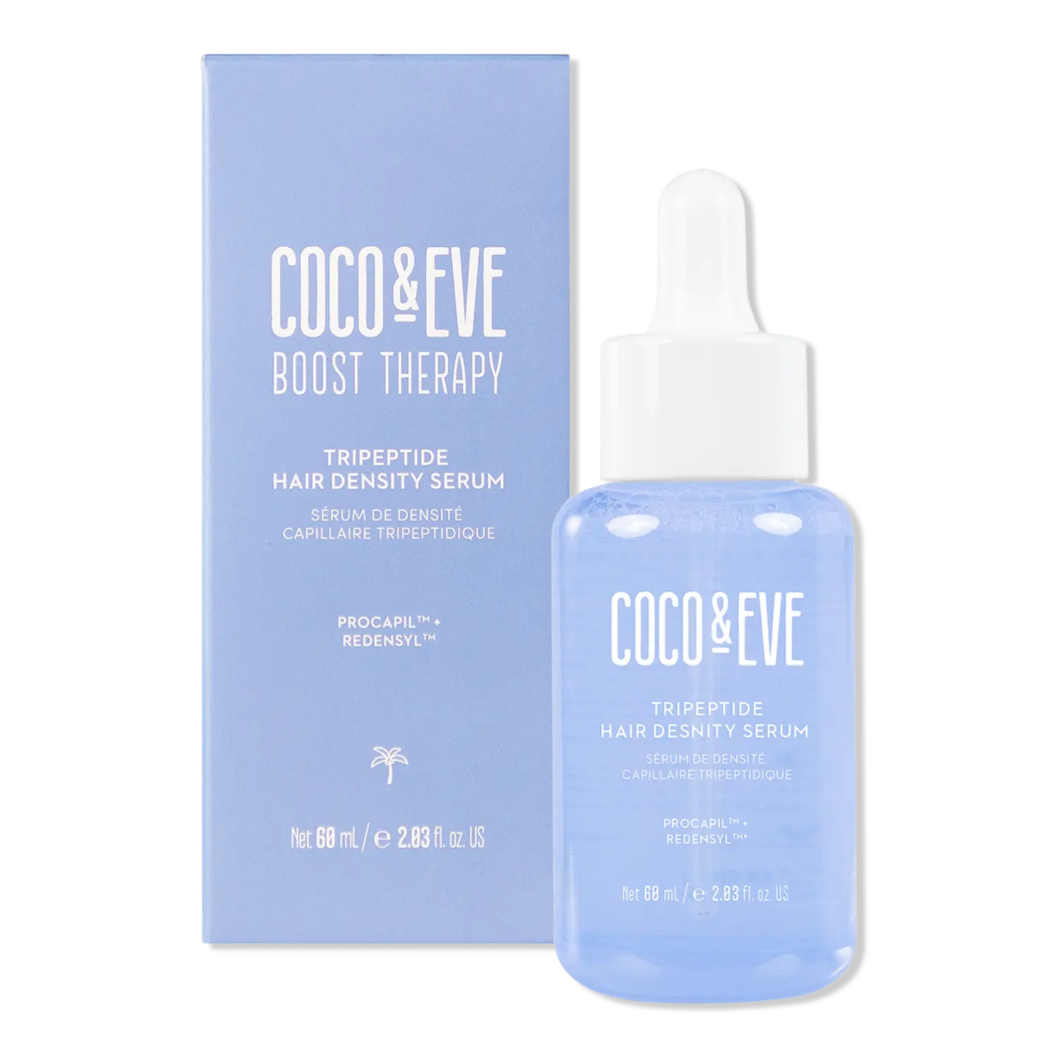 Сыворотка для увеличения густоты волос Tripeptide Coco & Eve
Сыворотка для увеличения густоты волос Tripeptide Coco & Eve