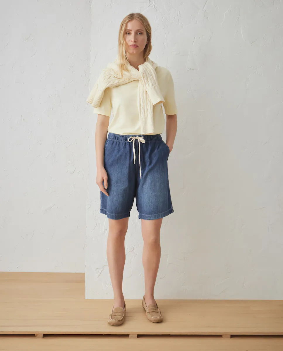 Мужские джинсовые шорты-бермуды Lloyd's, индиго
Мужские джинсовые шорты-бермуды Lloyd's, индиго