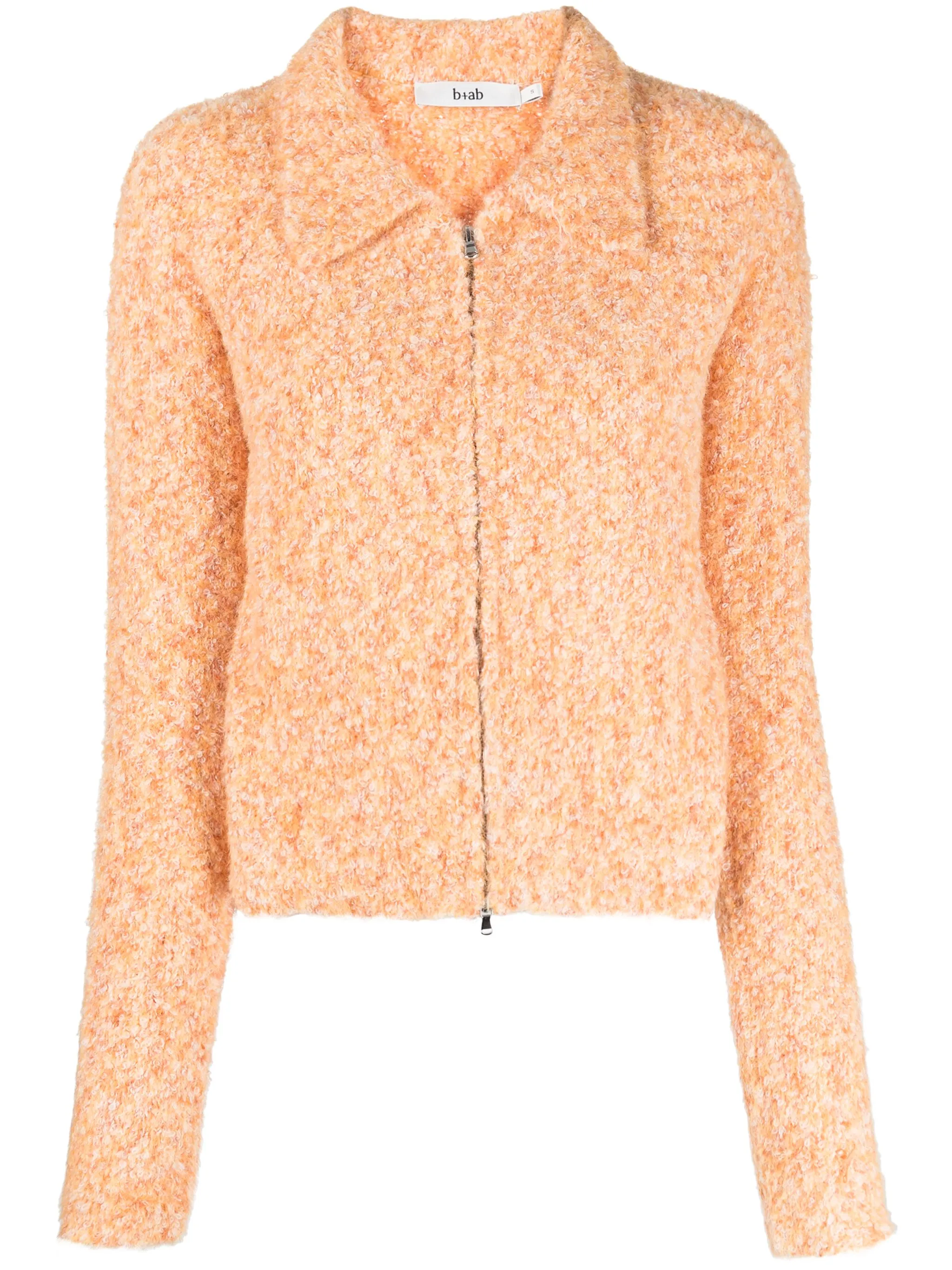 Кардиган с заостренным воротником B+Ab, оранжевый
Кардиган с заостренным воротником B+Ab, оранжевый