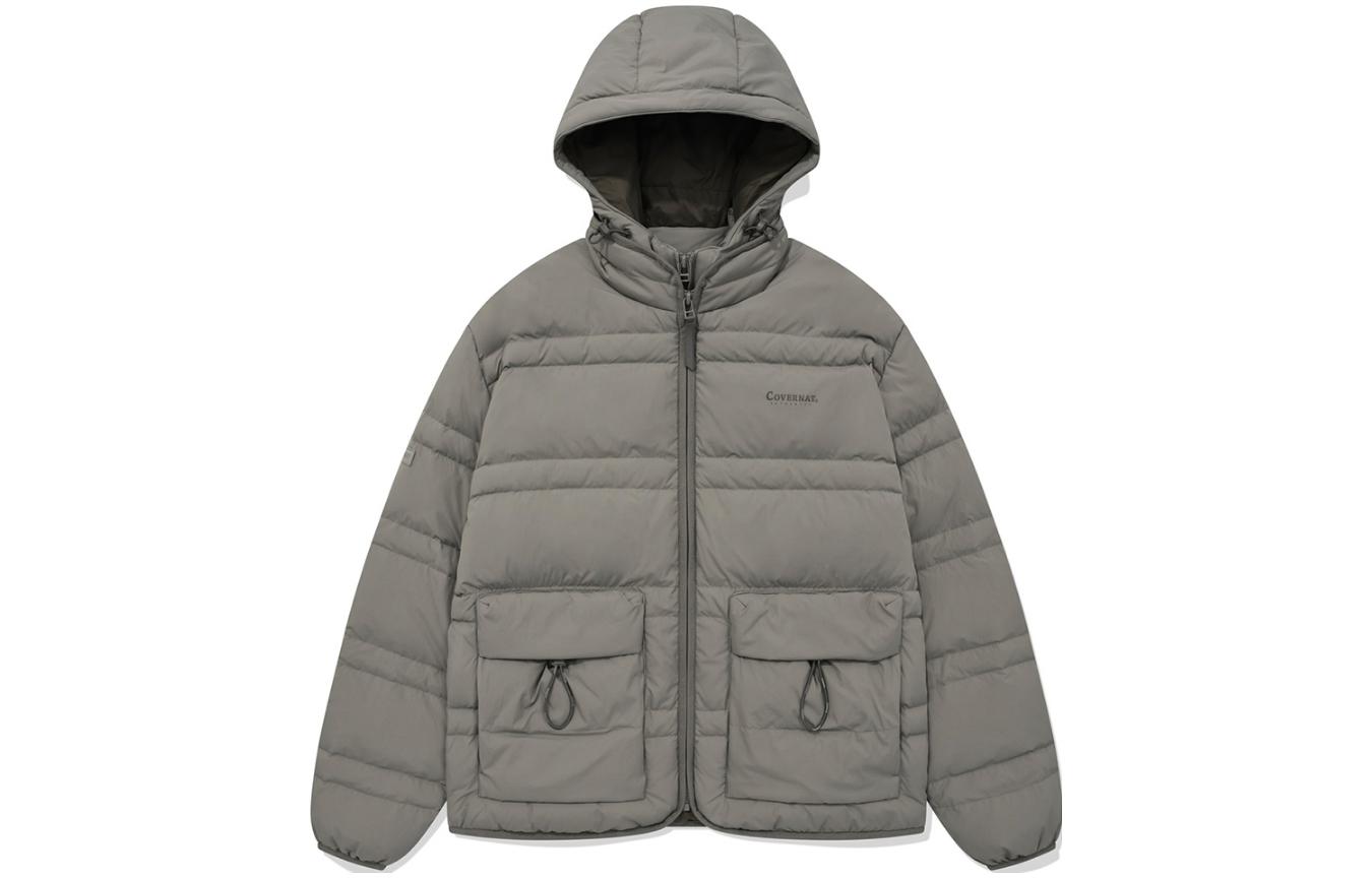 COVERNAT Серый пуховик для мужчин
COVERNAT Серый пуховик для мужчин
