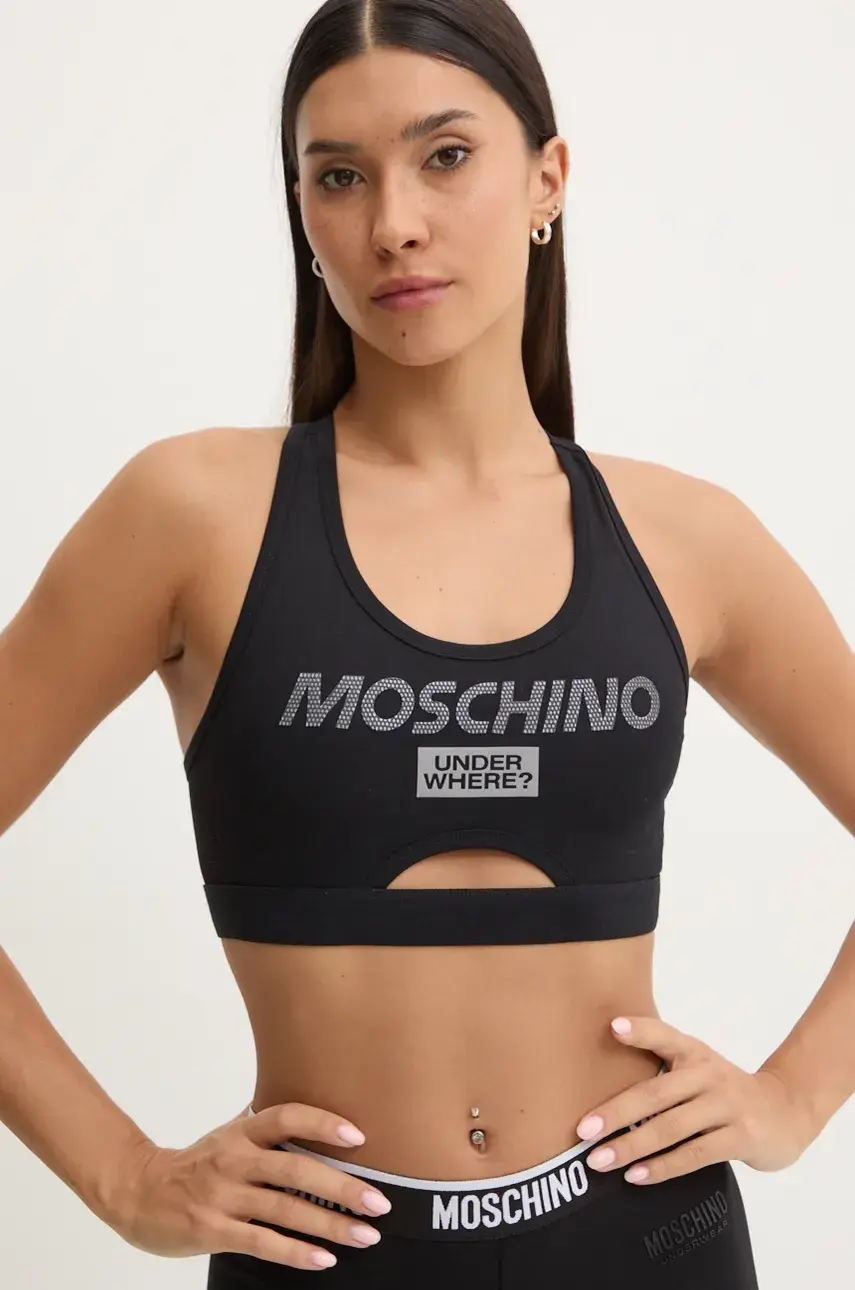 Бюстгальтер Moschino Underwear, черный
Бюстгальтер Moschino Underwear, черный