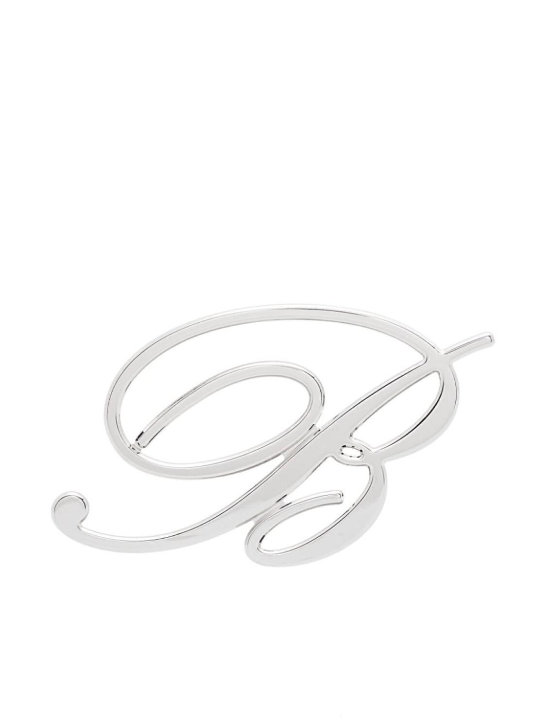 Blumarine серьга с логотипом, серебряный
Blumarine серьга с логотипом, серебряный