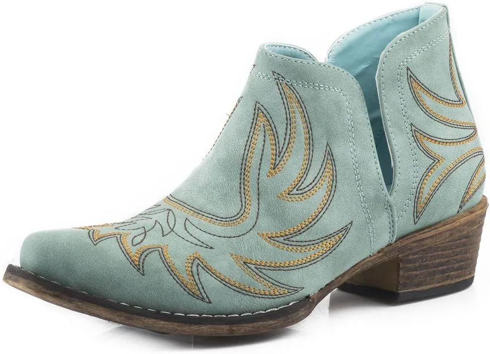 Женские повседневные ботинки Roper Ava с леопардовым узором, открытым носком, низким каблуком 1-2" - серый, синий
Женские повседневные ботинки Roper Ava с леопардовым узором, открытым носком, низким каблуком 1-2" - серый, синий