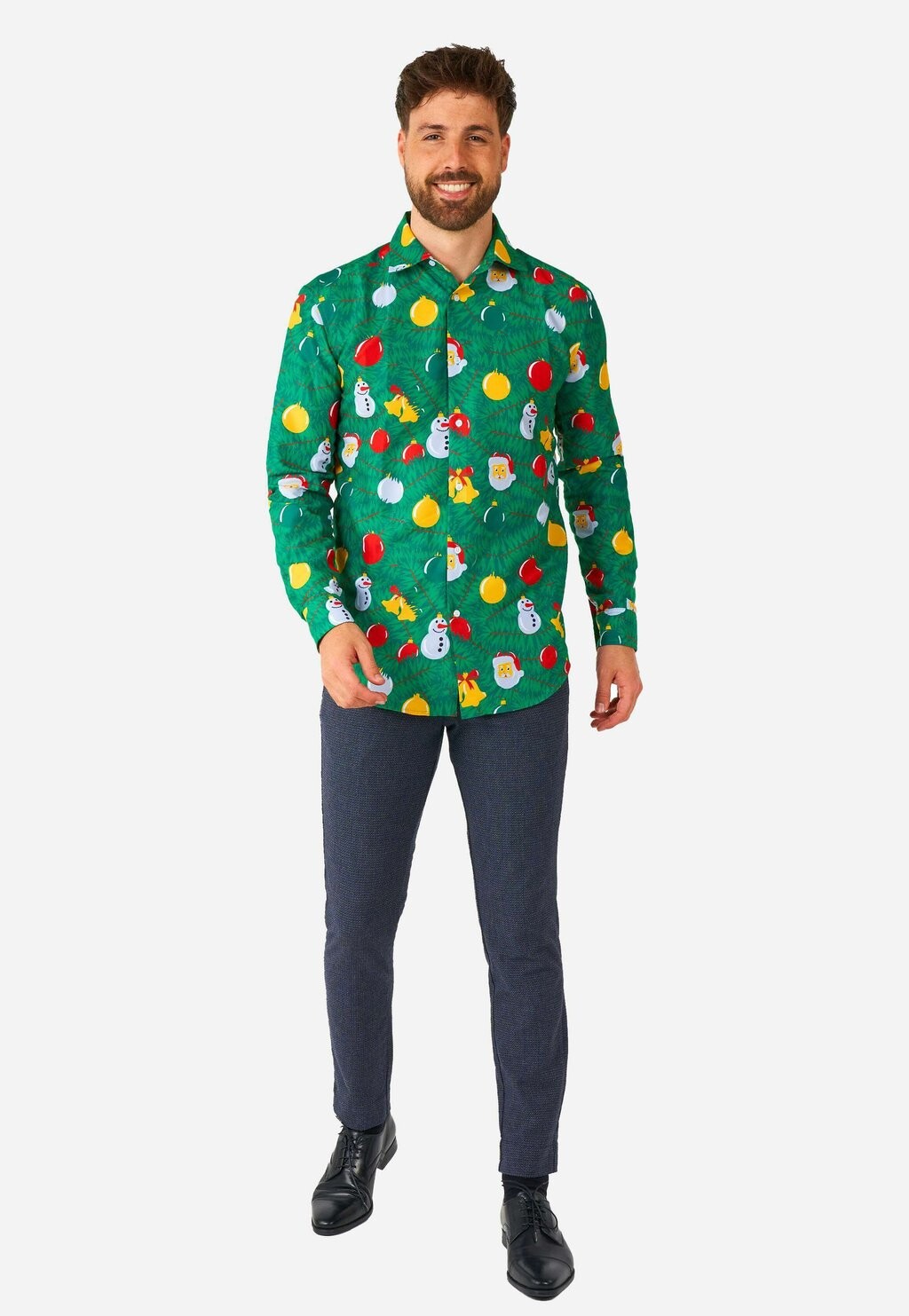 Рубашка CHRISTMAS Suitmeister, зеленый
Рубашка CHRISTMAS Suitmeister, зеленый