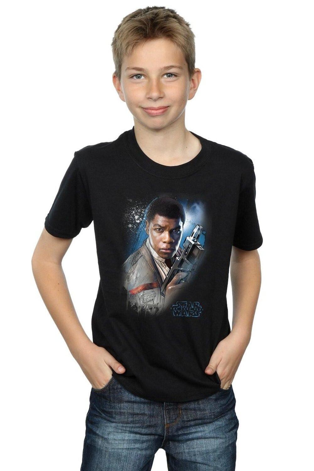 Матовая футболка «Последний джедай Финн» Star Wars, черный
Матовая футболка «Последний джедай Финн» Star Wars, черный