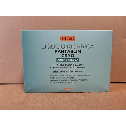 Guam Liquid Refill Pantaslim Cryo Cold Action Укрепляющий крем для похудения — упаковка из 3 шт.
Guam Liquid Refill Pantaslim Cryo Cold Action Укрепляющий крем для похудения — упаковка из 3 шт.