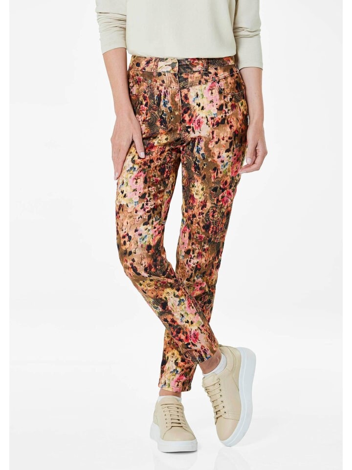 Тканевые брюки GOLDNER, цвет camel/gemustert
Тканевые брюки GOLDNER, цвет camel/gemustert