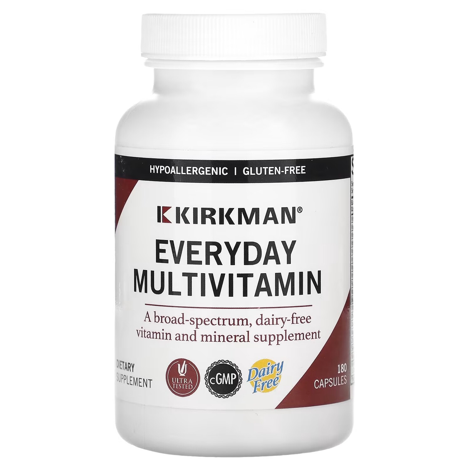 Добавка Kirkman Labs Everyday Multivitamin, 180 капсул
Добавка Kirkman Labs Everyday Multivitamin, 180 капсул