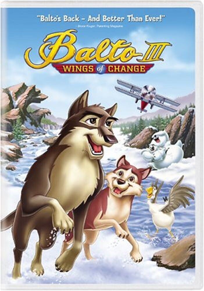 Диск DVD Balto Iii: Wings Of Change / (full Dub Sub Ac3) 
Диск DVD Balto Iii: Wings Of Change / (full Dub Sub Ac3)