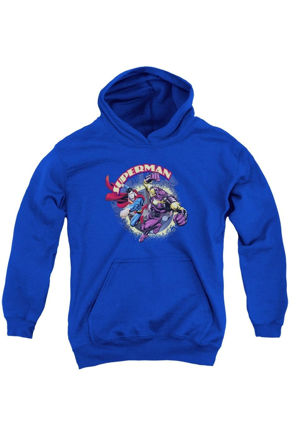 Супермен Супермен против Монгола молодежная толстовка с капюшоном Gildan, синий
Супермен Супермен против Монгола молодежная толстовка с капюшоном Gildan, синий