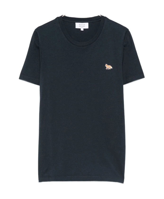 Хлопковая футболка с изображением голубого лисенка Maison Kitsunã, синий
Хлопковая футболка с изображением голубого лисенка Maison Kitsunã, синий