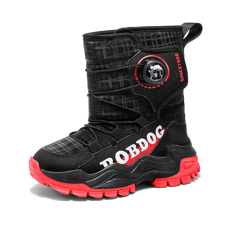 Детские зимние ботинки для детей BOBDOG, черный/красный
Детские зимние ботинки для детей BOBDOG, черный/красный