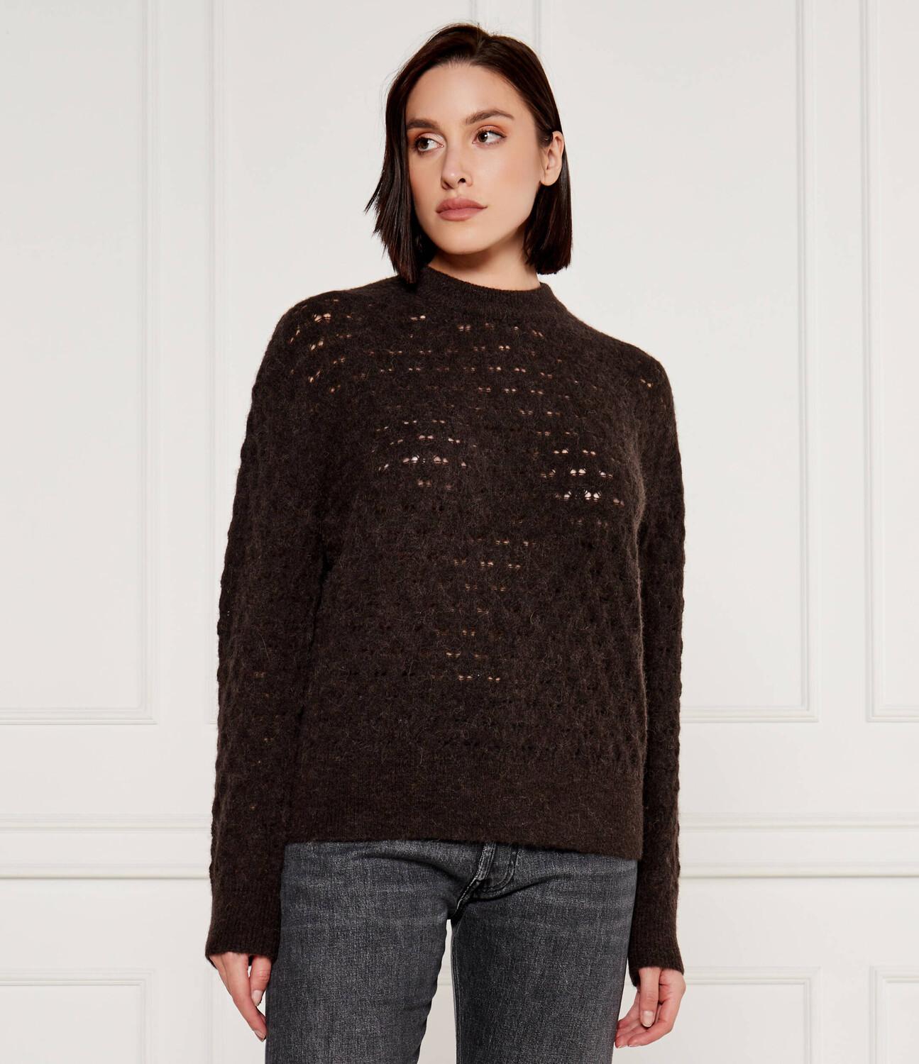 Свитер из шерсти Samsøe Samsøe Saanour Classic fit, коричневый
Свитер из шерсти Samsøe Samsøe Saanour Classic fit, коричневый