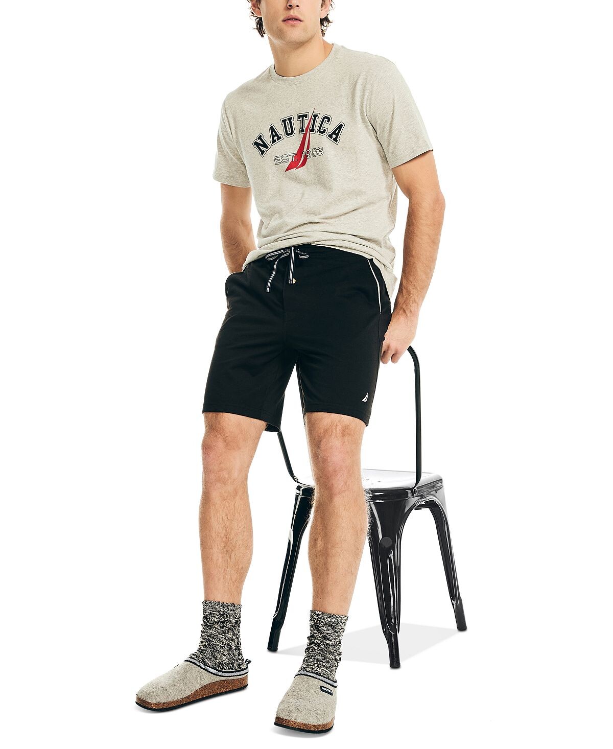 Вязаные пижамные шорты Nautica
Вязаные пижамные шорты Nautica