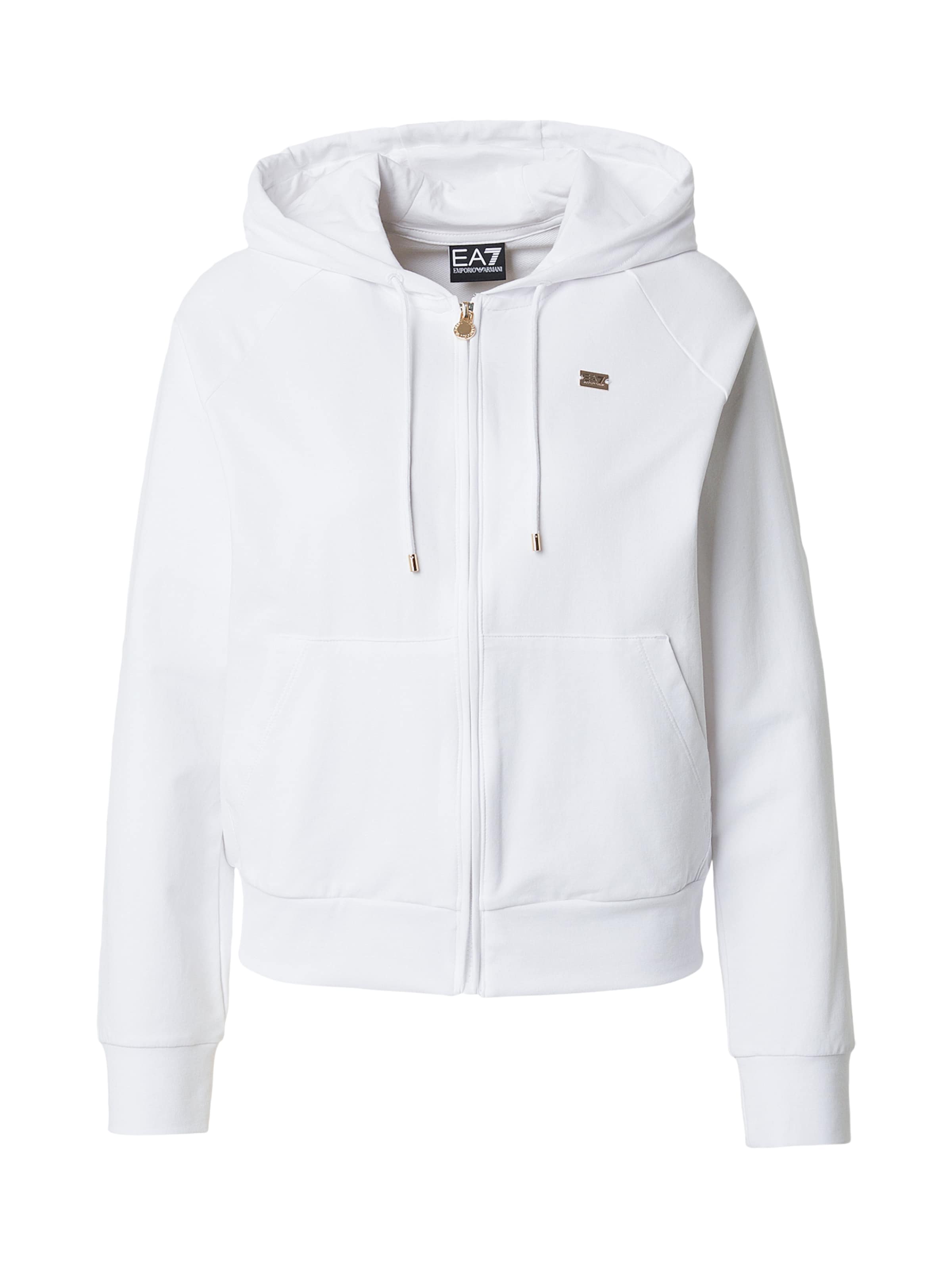 EA7 Emporio Armani Белый худи на молнии
EA7 Emporio Armani Белый худи на молнии