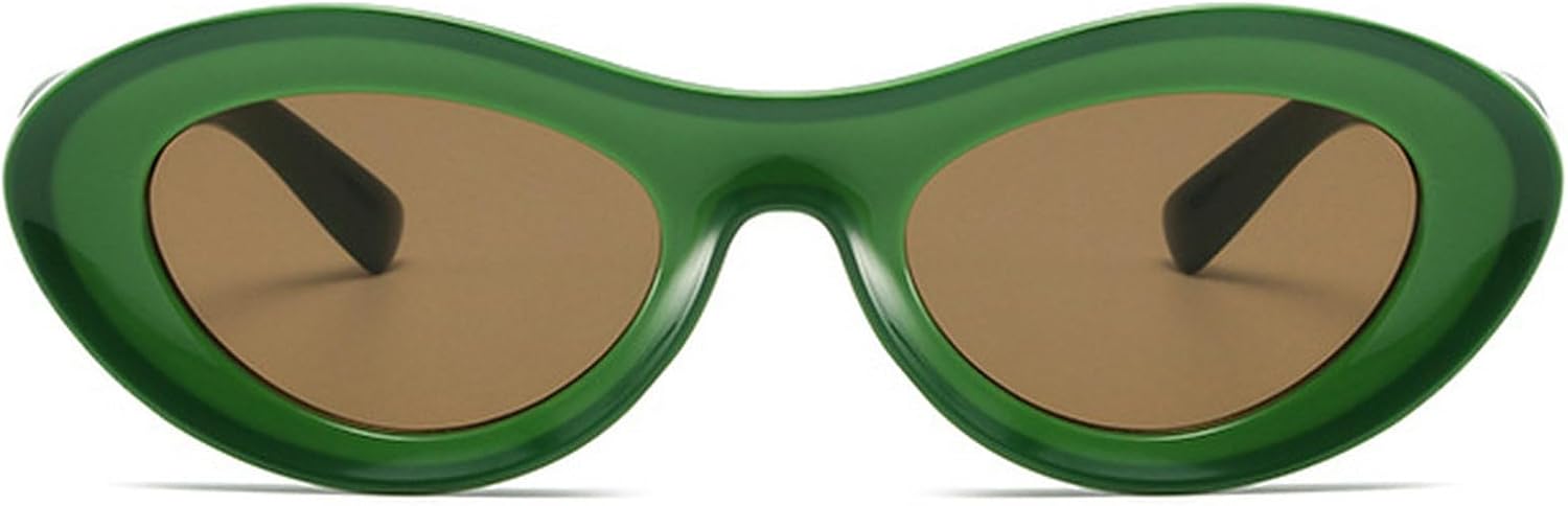 Овальные солнцезащитные очки для женщин 2024 года, стильные, разноцветные, для активного отдыха, модные для мужчин, дизайнерские, с защитой от УФ-излучения, для пляжных вечеринок mincl, Green
Овальные солнцезащитные очки для женщин 2024 года, стильные, разноцветные, для активного отдыха, модные для мужчин, дизайнерские, с защитой от УФ-излучения, для пляжных вечеринок mincl, Green