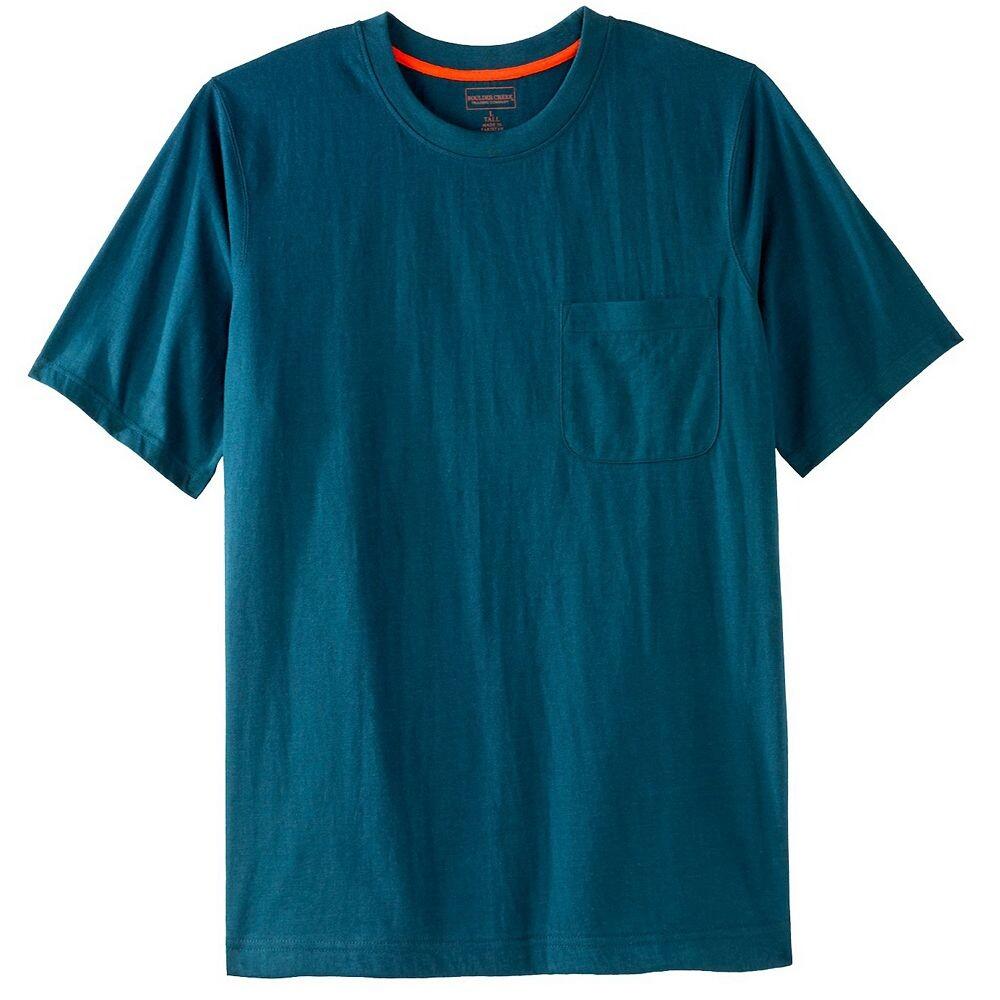 Мужская футболка с круглым вырезом Boulder Creek By Kingsize Big & Tall Heavyweight, цвет Midnight Teal
Мужская футболка с круглым вырезом Boulder Creek By Kingsize Big & Tall Heavyweight, цвет Midnight Teal