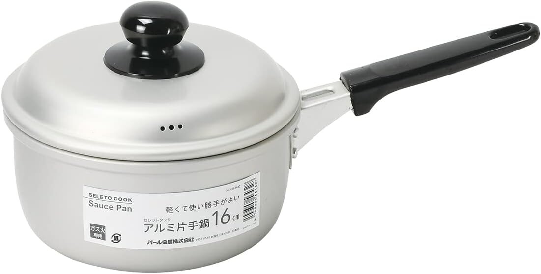 Кастрюля Pearl Metal HB-6432 с одной ручкой, 6,3 дюйма (16 см), алюминий, для газового пожаротушения, Ceret Cook
Кастрюля Pearl Metal HB-6432 с одной ручкой, 6,3 дюйма (16 см), алюминий, для газового пожаротушения, Ceret Cook