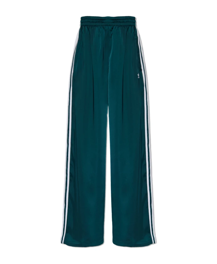 Атласные спортивные брюки Adicolor с широкими штанинами Adidas Originals, зеленый
Атласные спортивные брюки Adicolor с широкими штанинами Adidas Originals, зеленый