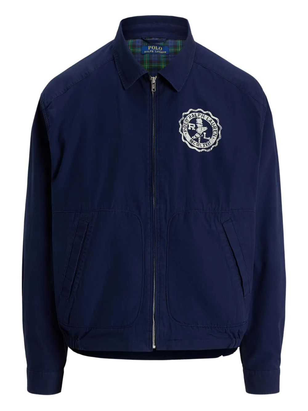 Куртка-рубашка с вышитым логотипом POLO RALPH LAUREN, синий 
Куртка-рубашка с вышитым логотипом POLO RALPH LAUREN, синий