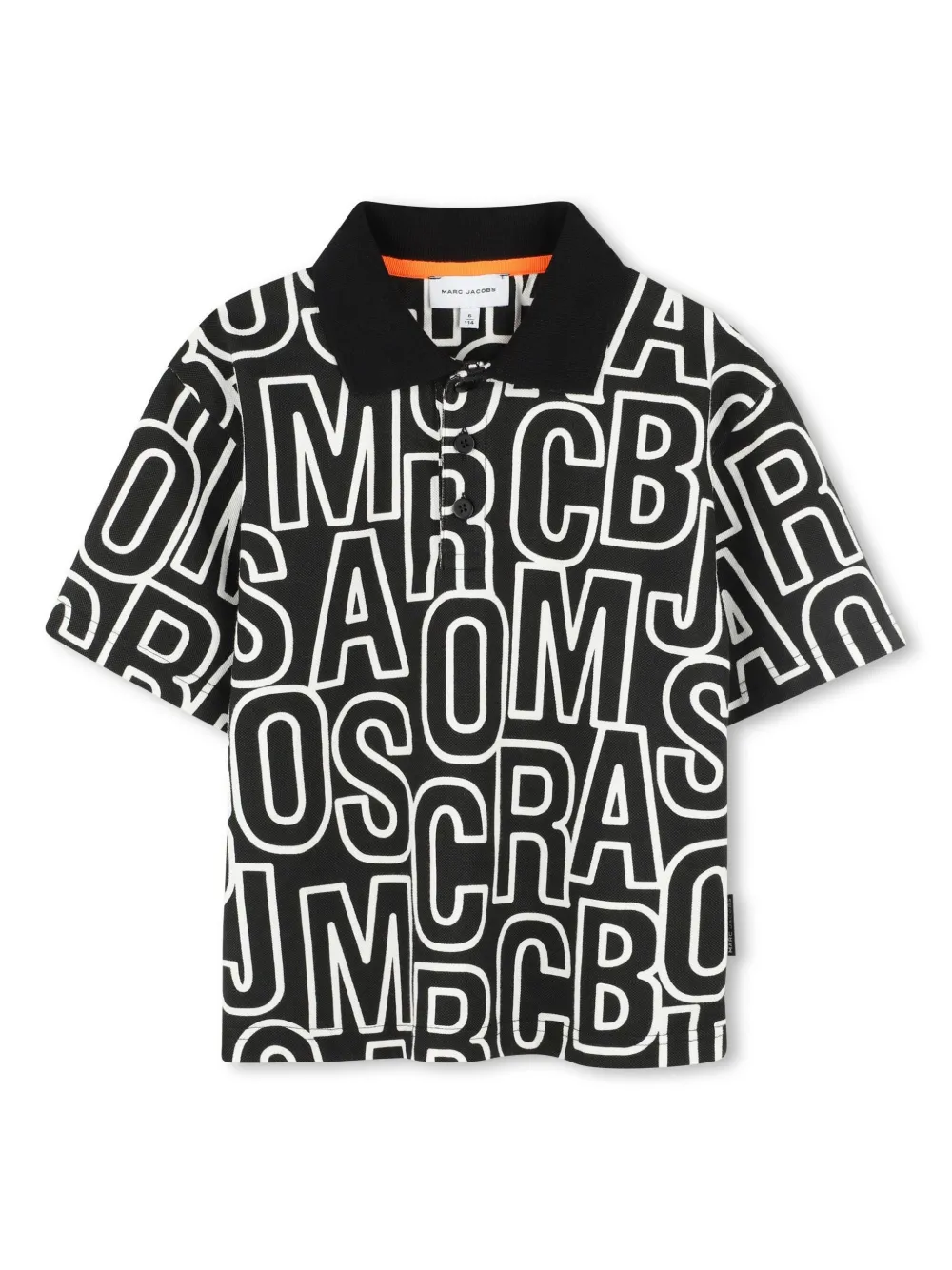 Рубашка поло с монограммой Marc Jacobs Kids, черный
Рубашка поло с монограммой Marc Jacobs Kids, черный