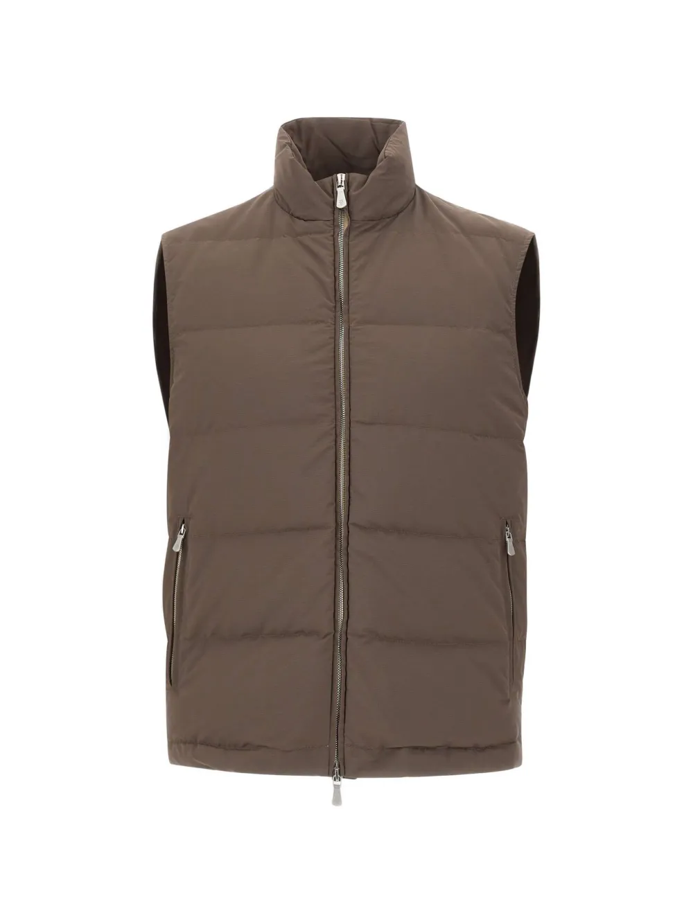 Стеганый жилет на молнии Eleventy, коричневый
Стеганый жилет на молнии Eleventy, коричневый