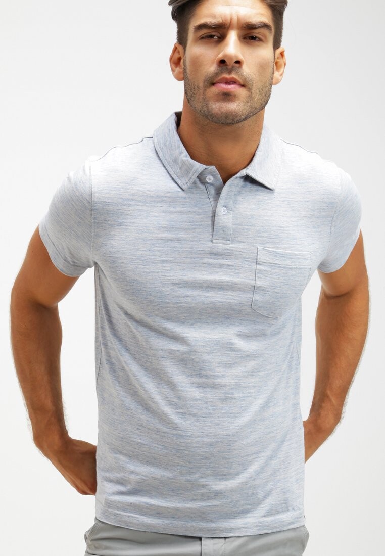 Рубашка-поло Pier One, голубой меланж
Рубашка-поло Pier One, голубой меланж