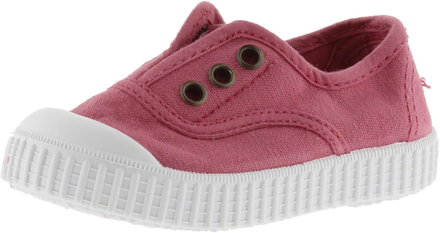 Женские кеды Victoria английского бренда с тонированным носком из канвы и шнуровкой, Frambuesa
Женские кеды Victoria английского бренда с тонированным носком из канвы и шнуровкой, Frambuesa