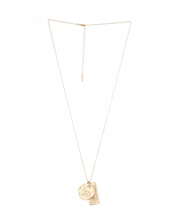 Женское колье с двумя подвесками со знаком зодиака Ettika, leo
Женское колье с двумя подвесками со знаком зодиака Ettika, leo