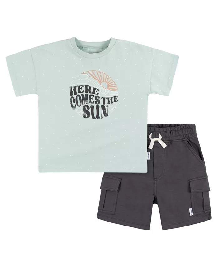 Мальчиковые шорты с тропическим принтом Toddler Boys Tropical Leaves Gerber, желтый
Мальчиковые шорты с тропическим принтом Toddler Boys Tropical Leaves Gerber, желтый