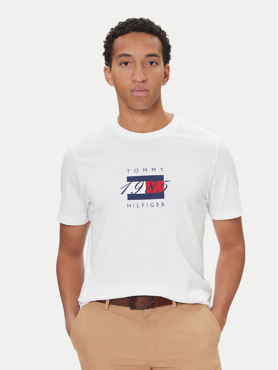 Футболка regular fit Linear Flag MW0MW41338 Tommy Hilfiger, белый
Футболка regular fit Linear Flag MW0MW41338 Tommy Hilfiger, белый