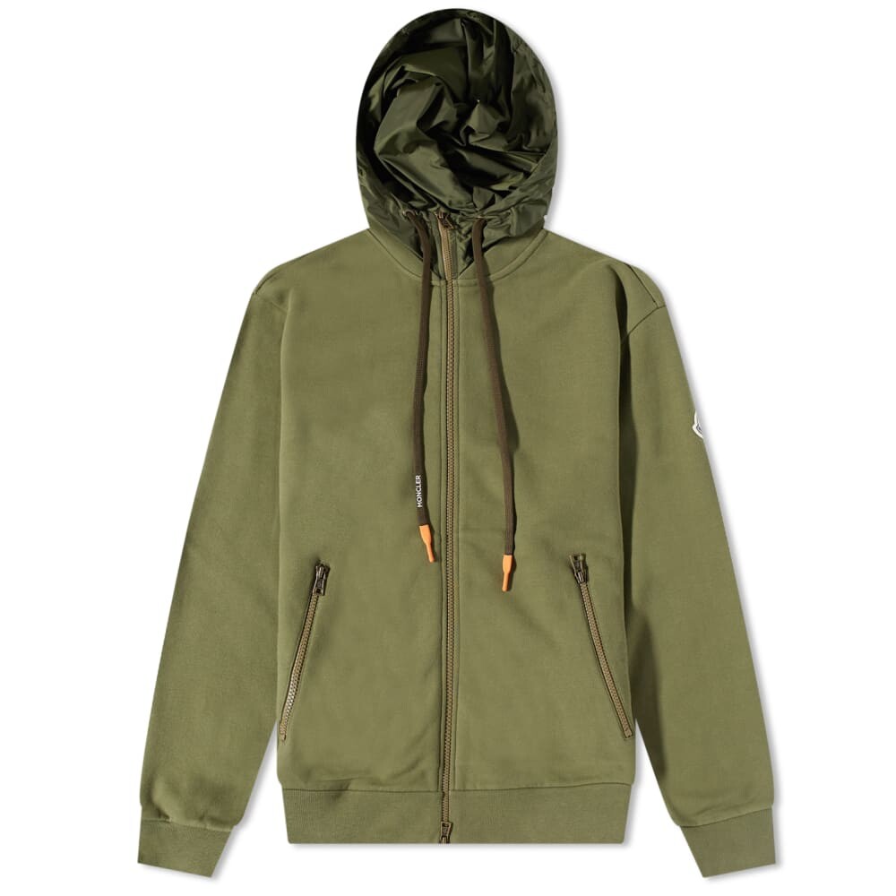 Moncler Толстовка на молнии, хаки
Moncler Толстовка на молнии, хаки